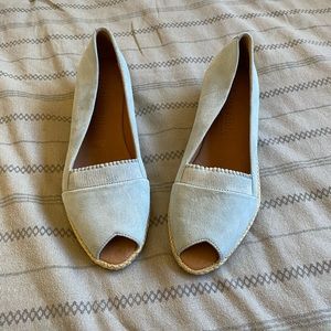 Baby Blue peep toe gentle souls by Kenneth Cole